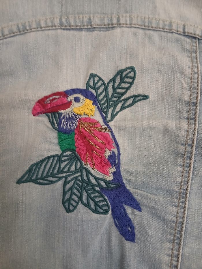 Veste en jeans fille 6 ans Catimini - photo numéro 4