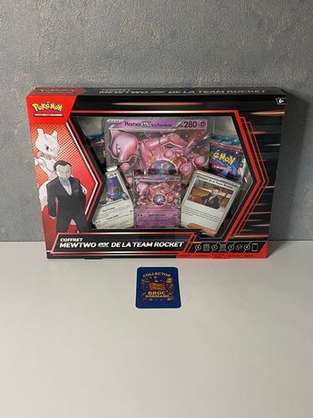 Carte Pokemon Coffret Mewtwo ex de la team rocket neuf scellé 