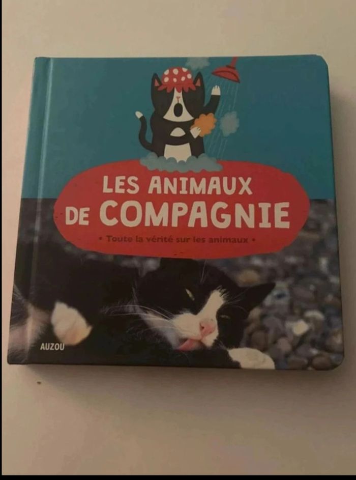 Livre les  animaux  de  compagnie