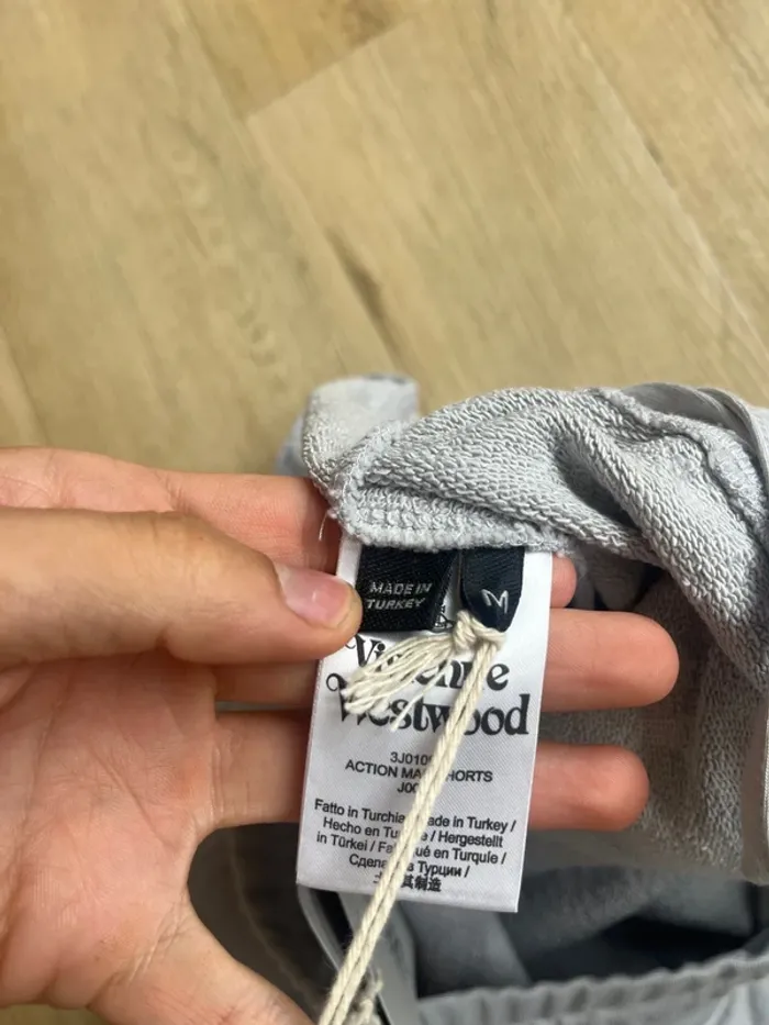 Jogging Vivienne Westwood Classic Gris Blanc Taille M - photo numéro 4