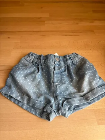 Short en jeans