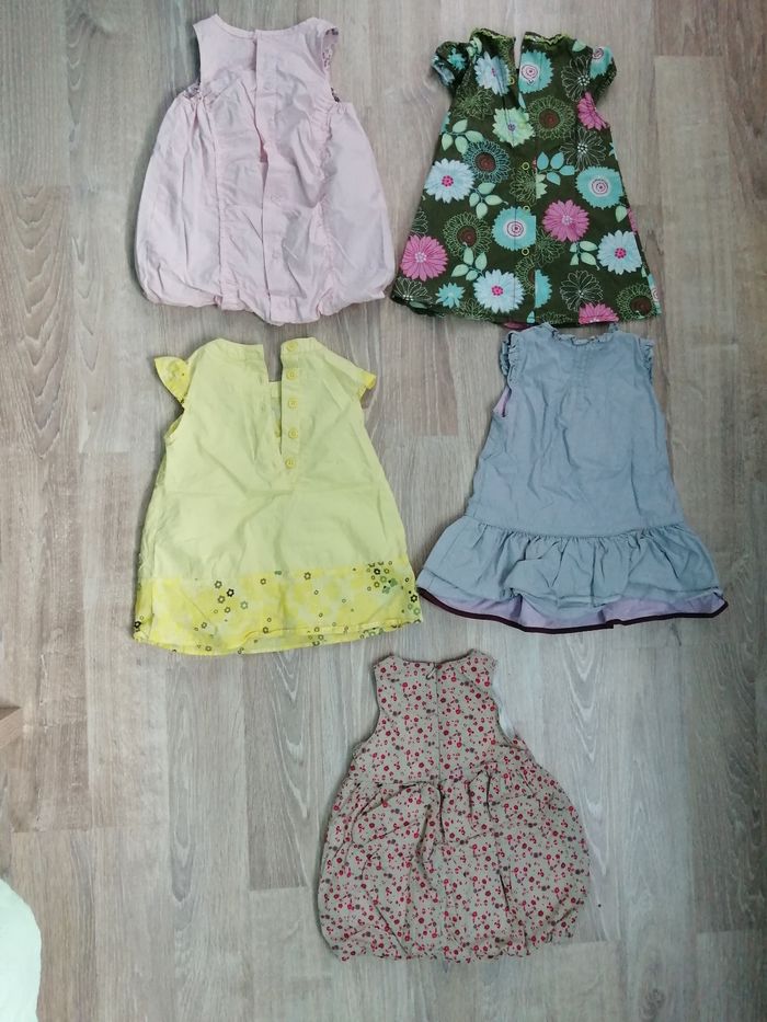 5 robes été 6 mois - photo numéro 2