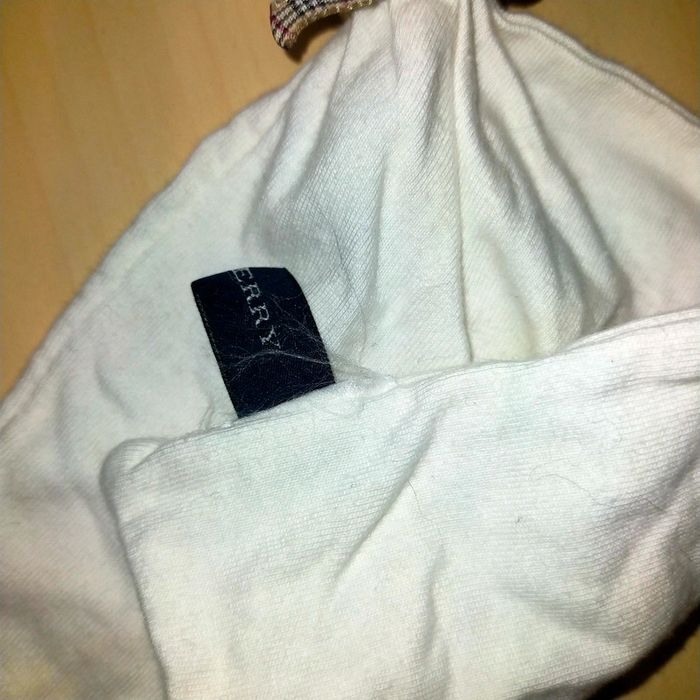 Doudou plat losange blanc nœud Burberry - photo numéro 4