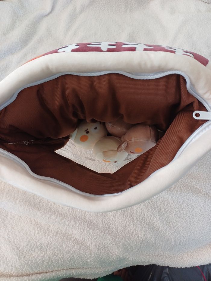 Coussin peluche doudou - photo numéro 3