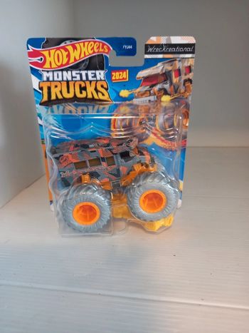Hotwheel monster truck wreckreaction