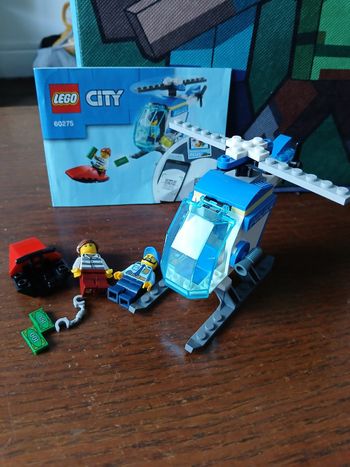 Lego hélicoptère police 