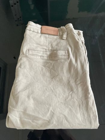 Pantalon beige de la marque Nina Carter, en taille L