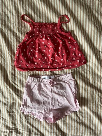 Ensemble léger été bébé fille 6 mois