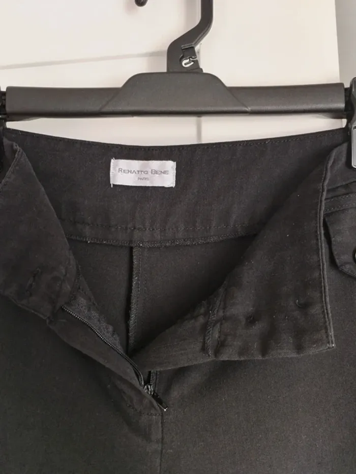 Pantalon jambes larges noir - photo numéro 3