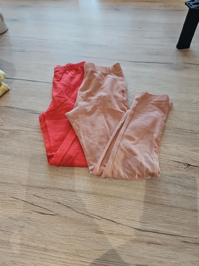 Lot 2 legging 6 ans