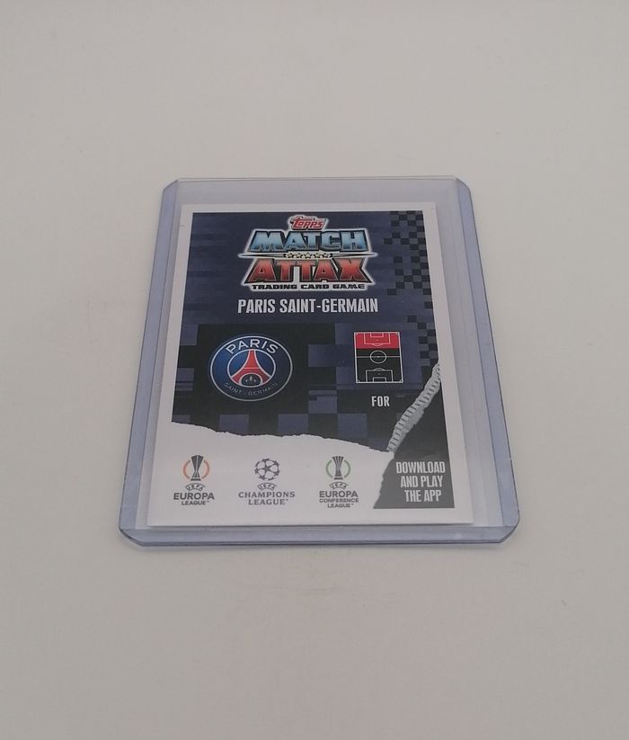 Carte Topps Match Attax 2023-24 HÉRITAGE Neymar JR n°461. - photo numéro 4