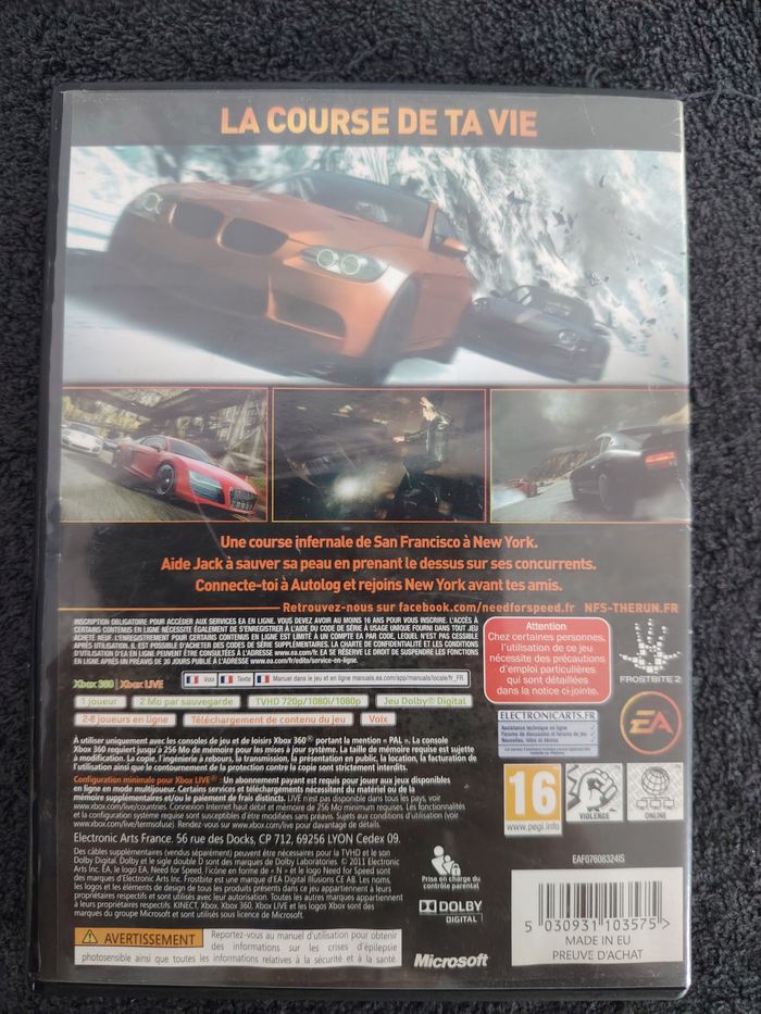 Need for speed the run xbox 360 - photo numéro 3
