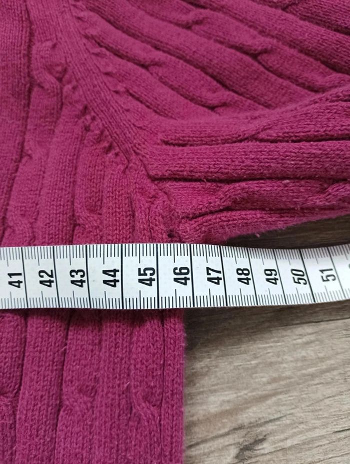 Pull torsadé Croft & Barrow – Taille M - photo numéro 3
