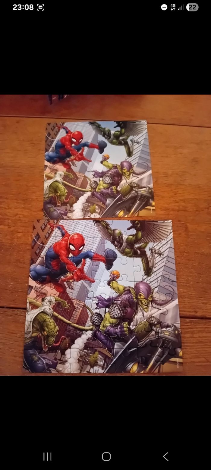 Puzzle spider-man 3en1 - photo numéro 3