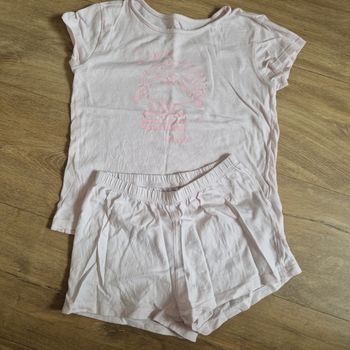 Pyjama manche courte 6 7 ans tex