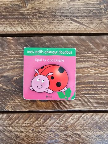 Livre Mes petits animaux doudous Tipoi la coccinelle 🐞