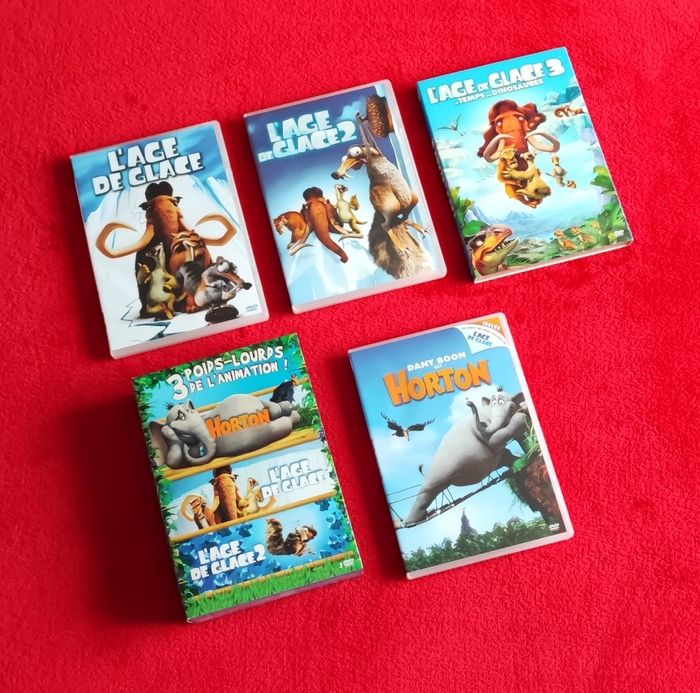 🎬 Coffret trilogie L'âge de glace + Horton - 4 DVD 🎬 - photo numéro 2