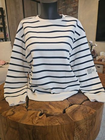 Sweat-shirt rayé 