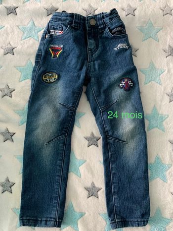 Jeans cars 24 mois