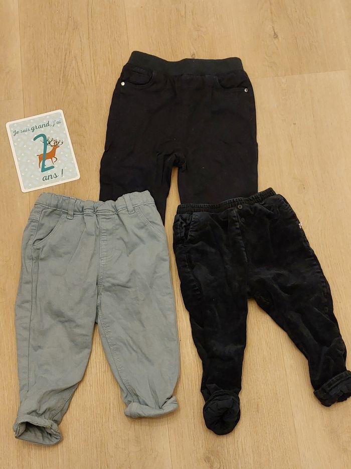 Lot pantalons 24 mois