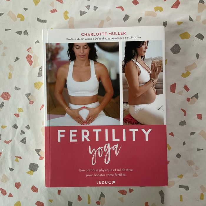Livre Fertility yoga Charlotte Muller