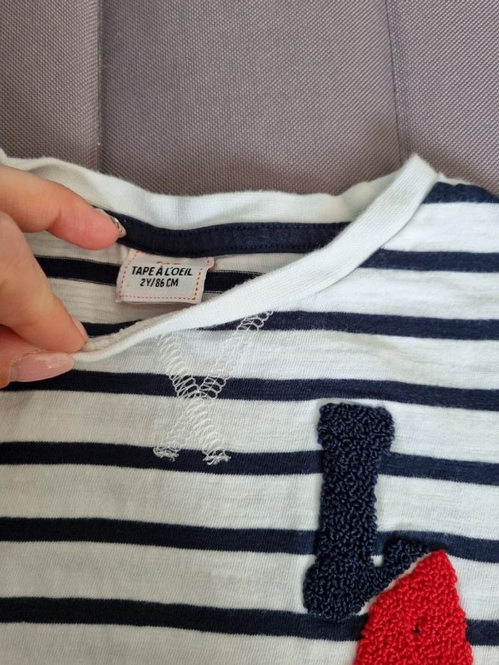 T-shirt manche longue TAO 2 ans - photo numéro 3