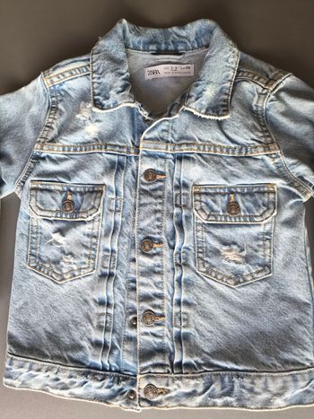 Veste en jean zara