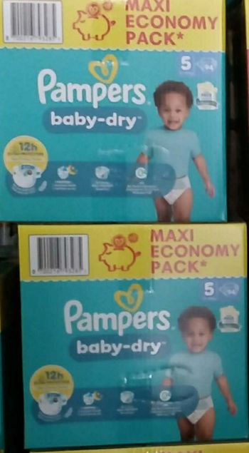 Couche Pampers Baby dry taille 5