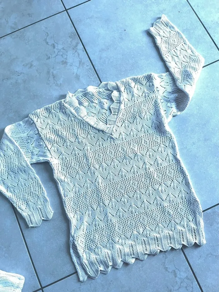 Pull crochet taille M
