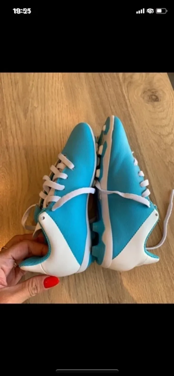 Chaussures de Foot crampons adidas taille 30 1/2 - photo numéro 5