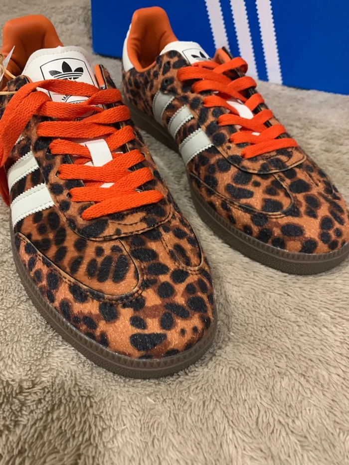 adidas Originals SAMBA OG imprimé léopard 41 - photo numéro 4