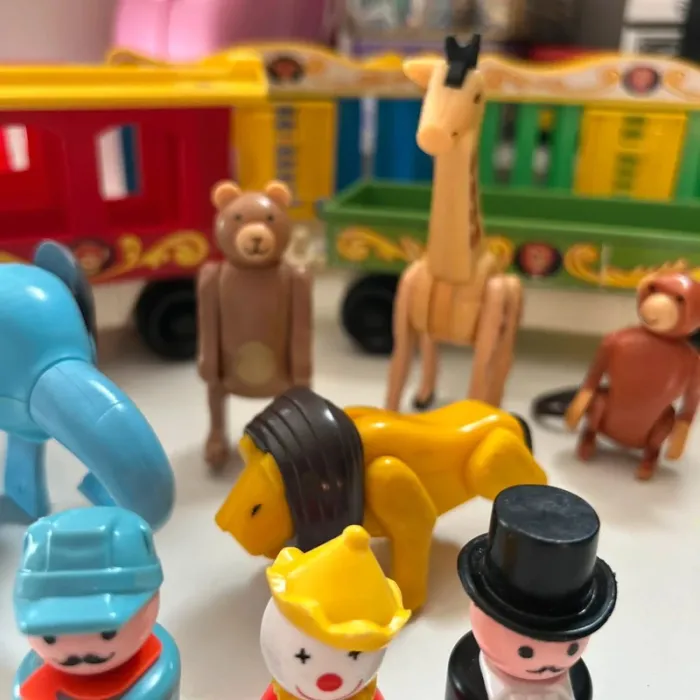 Circus train cirque fisher price vintage complet - photo numéro 5