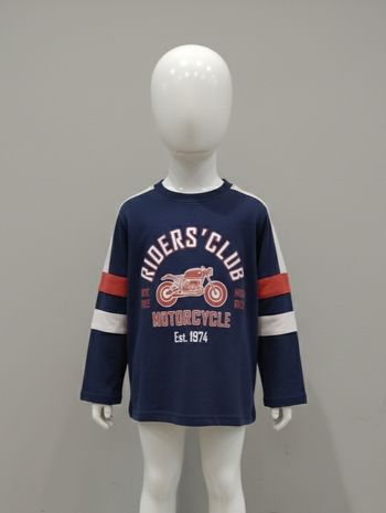 Tee-shirt manches longues garçon 6 ans 