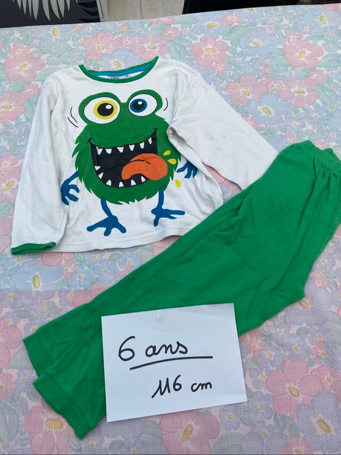 Pyjama 6 ans monstre x-mall