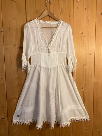 Robe en gaze de coton style bohème