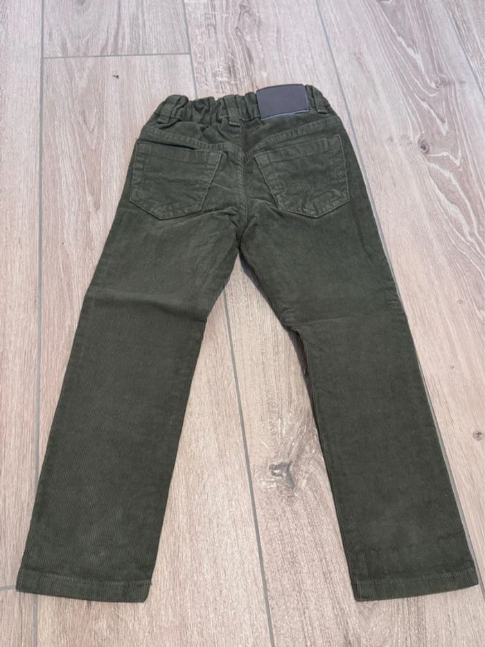 Pantalon velours kaki - photo numéro 4