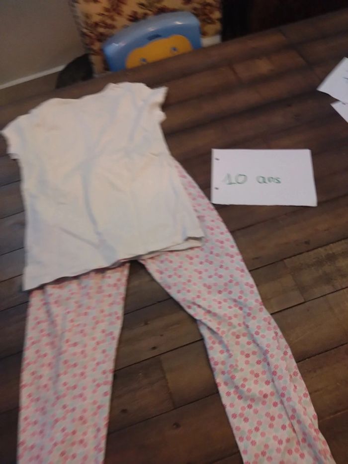 Pyjama fille léger du pareil au même 10 ans - photo numéro 5