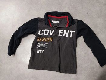 haut tee shirt manches longues polo garcon 3 ans