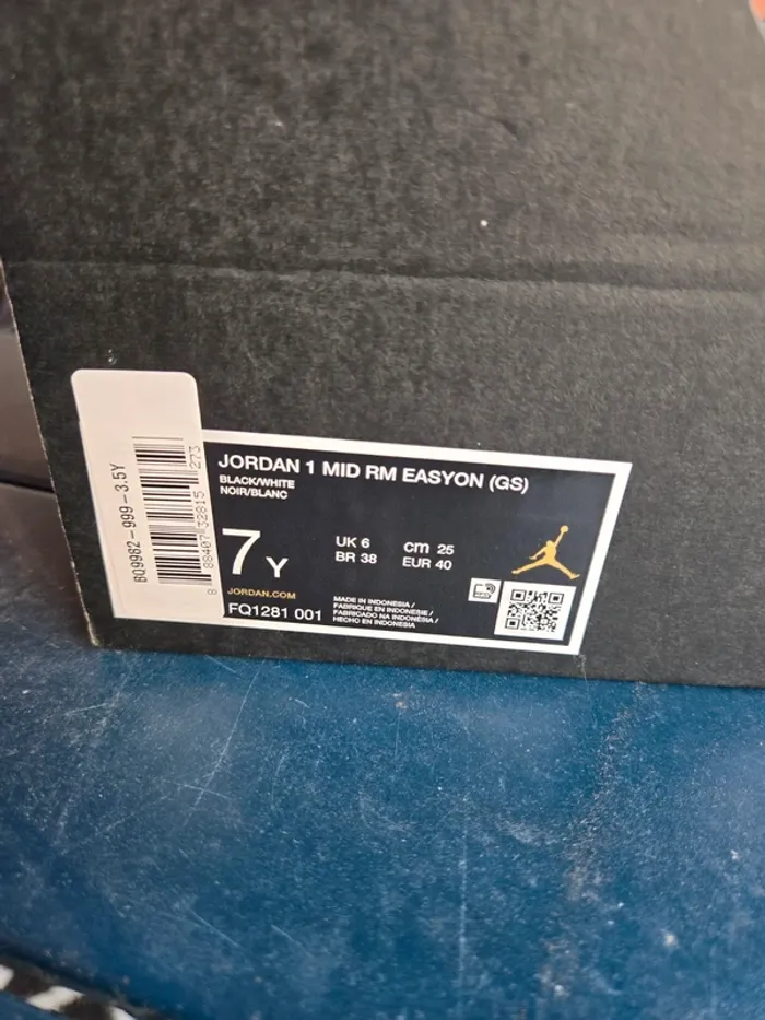 Nike air Jordan 1 mid rm easy taille 40 neuves - photo numéro 9