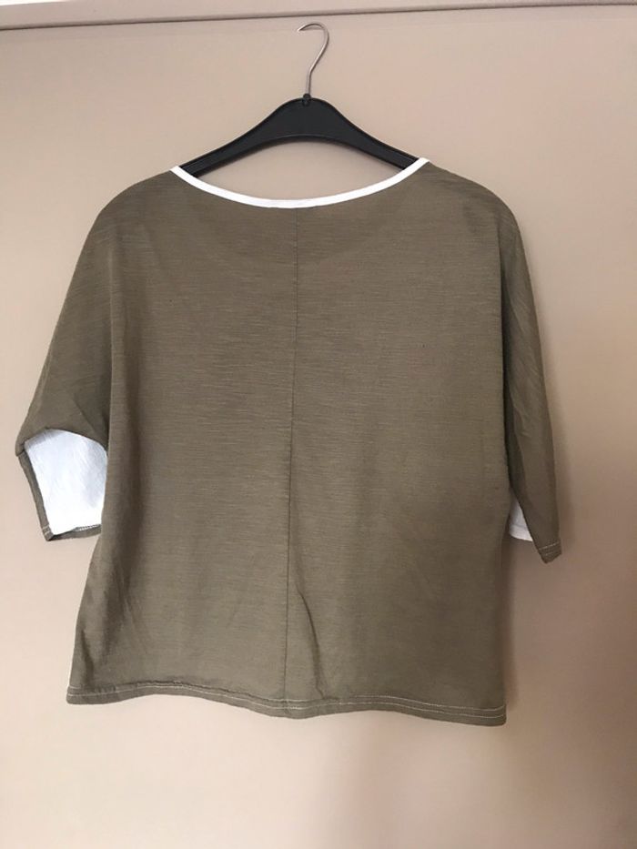 T-shirt manches 3/4 - photo numéro 2
