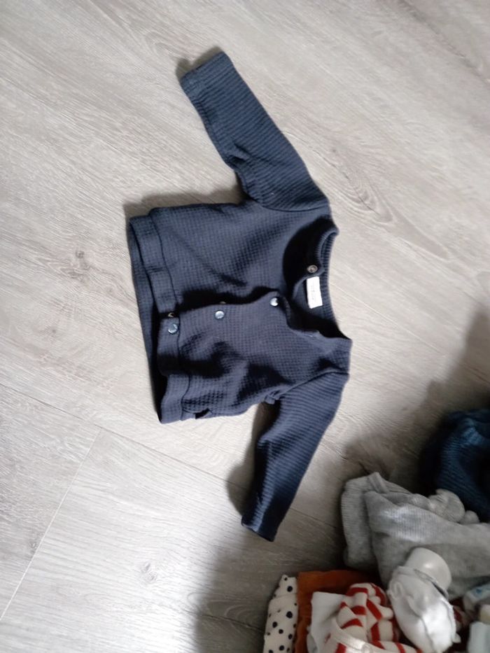 Gilet 0 mois tape à l'œil
