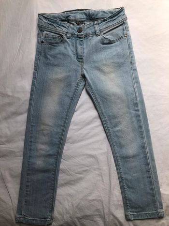 Pantacourt en jeans fille