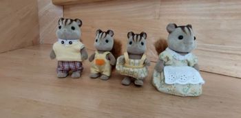 Famille écureuil sylvanian families