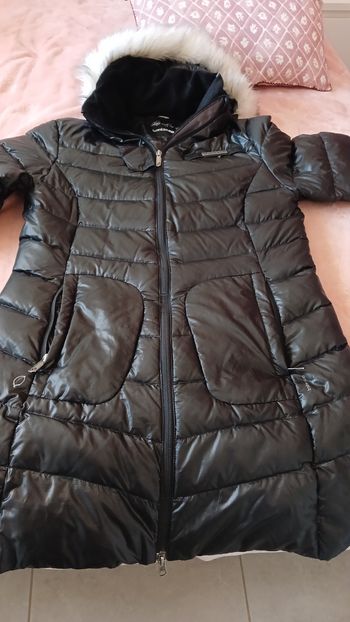 Doudoune femme  longue noire