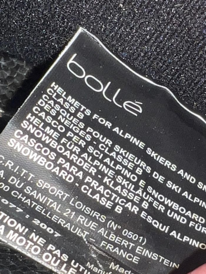 Bollé Quiz Black Bear Matte - casque de ski Junior - photo numéro 11