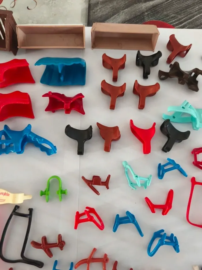 Gros lot accessoires chevaux animaux Playmobil - photo numéro 7