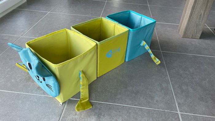 Boîtes de rangement. Caisses en toile - photo numéro 8