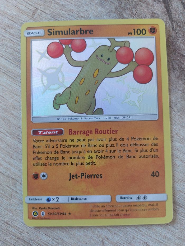 Carte pokemon Shiny Simularbre SV20/SV94 Destinées occultes