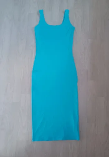 Robe bleu moulante primark