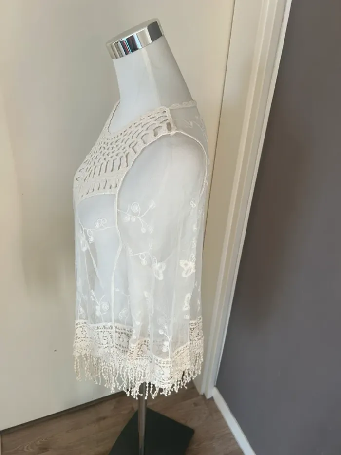 By coco tunique par dessus plage bohème chic Taille unique - photo numéro 2